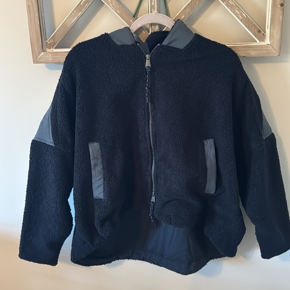 Free People Tournament Fleece Jacket - Picture 3 of 8